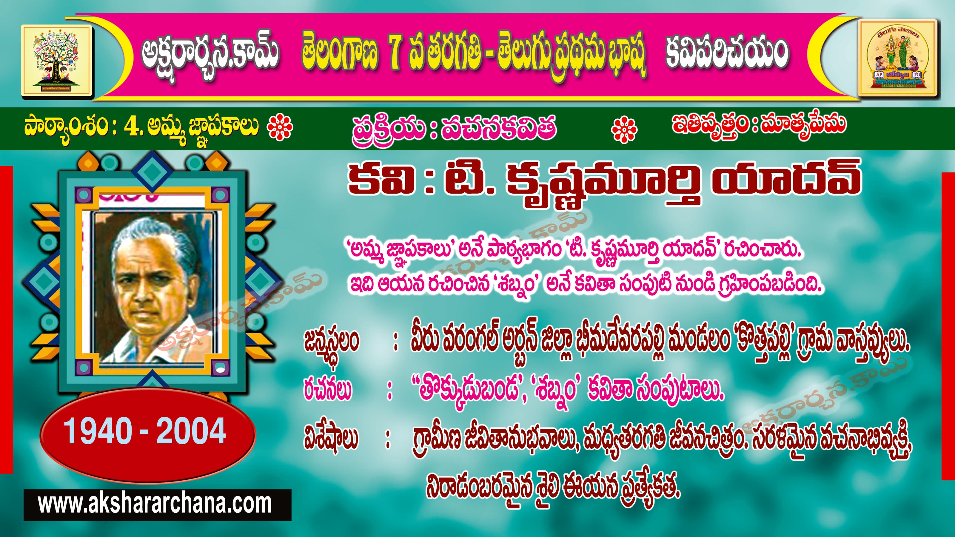 కవి పరిచయం