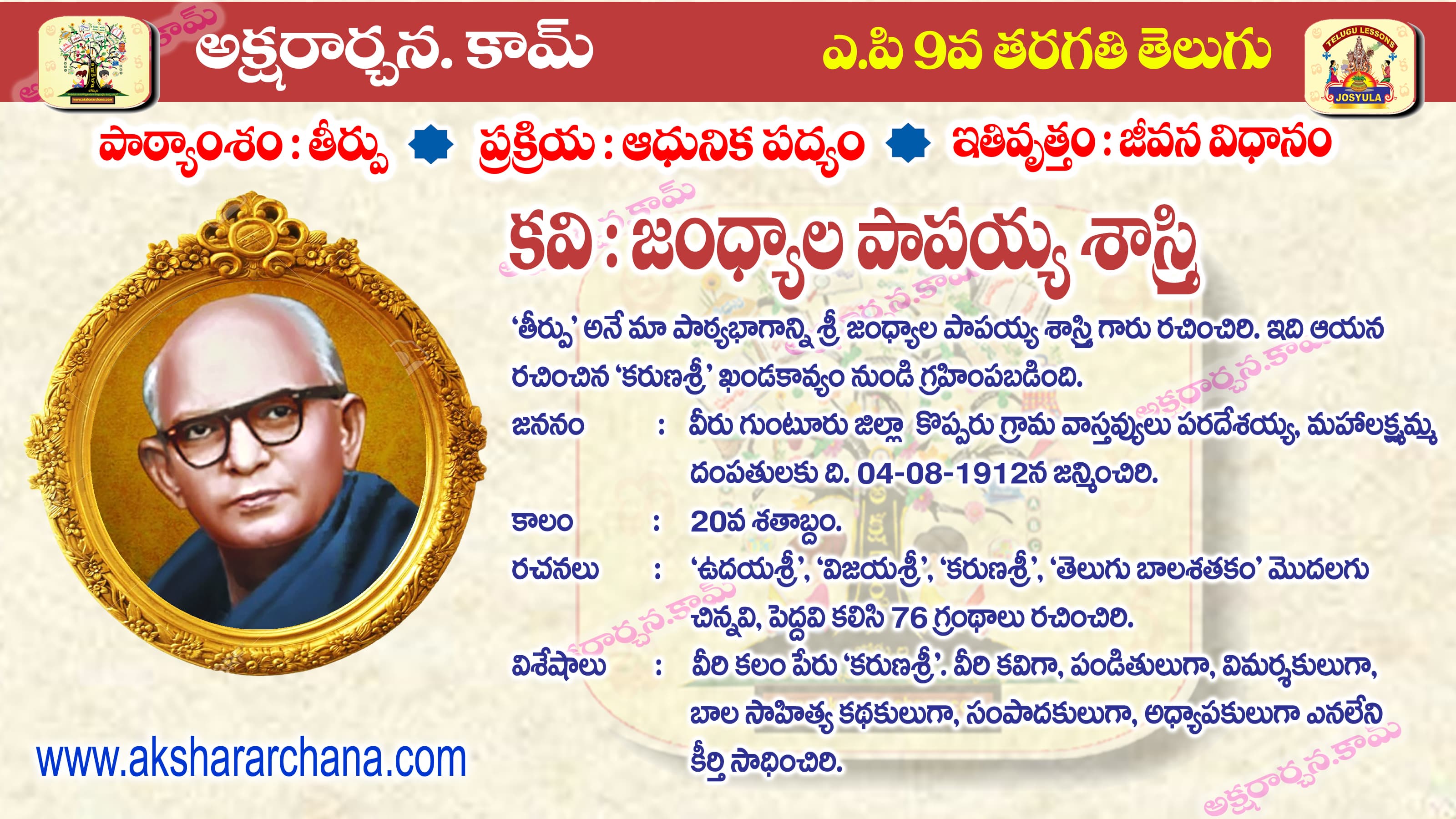 కవి పరిచయం