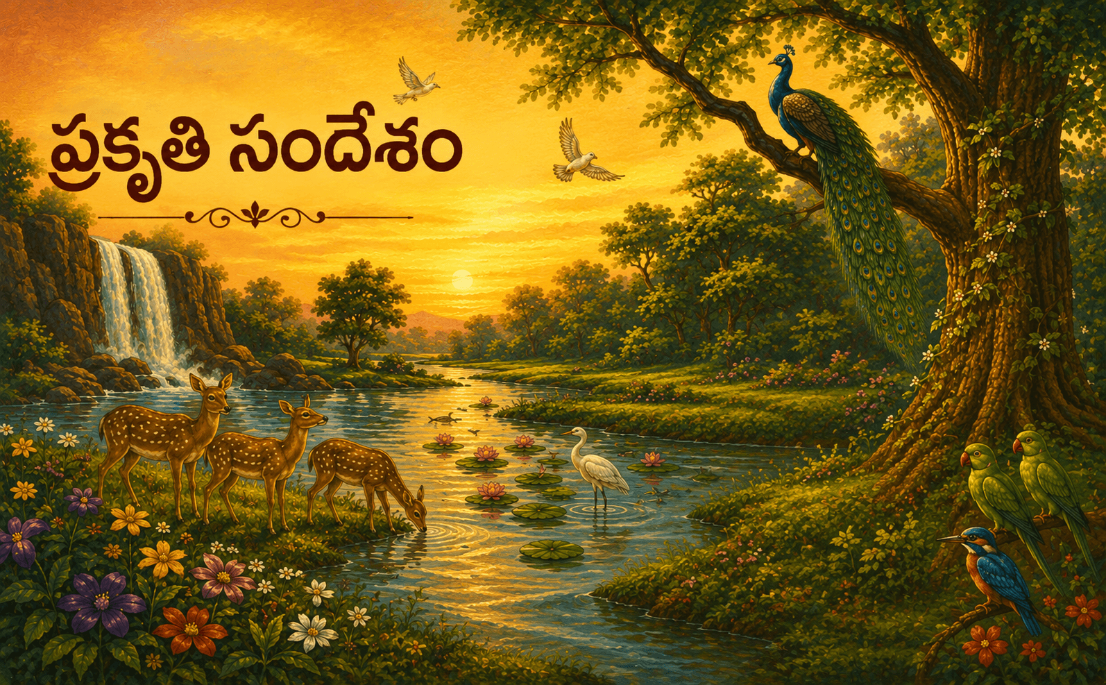 ప్రకృతి సందేశం