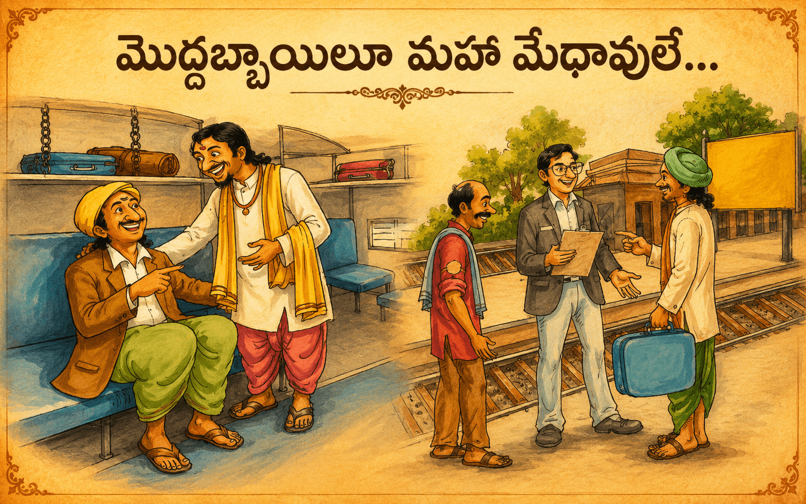 మొద్దబ్బాయిలూ మహా మేధావులే...