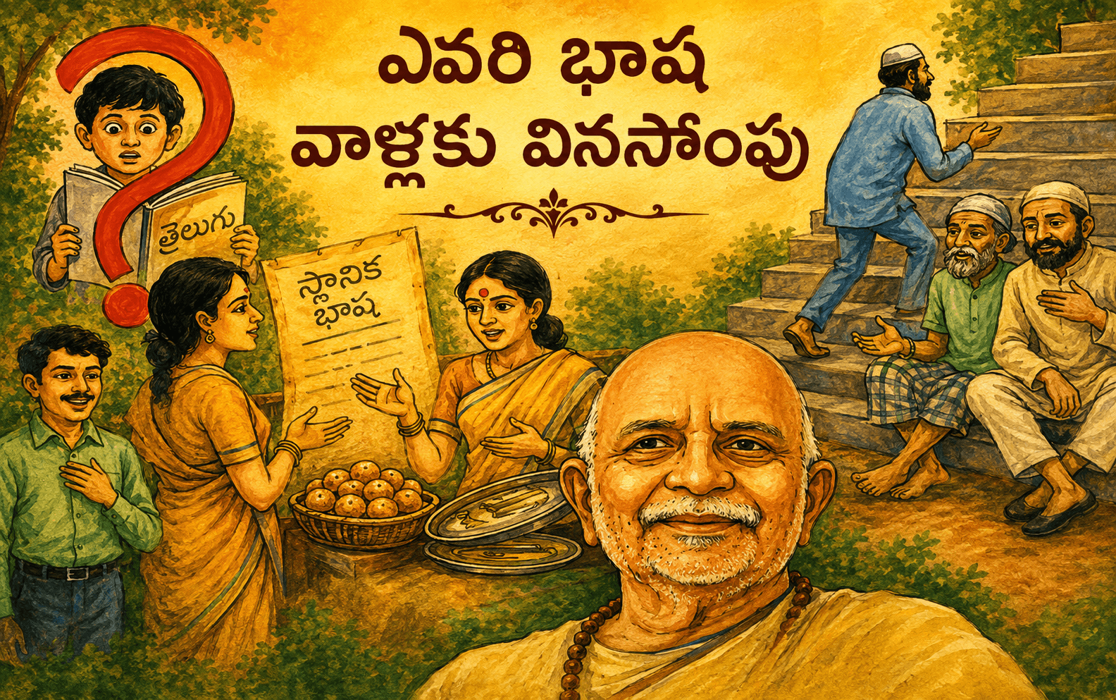 ఎవరి భాష వాళ్లకు వినసొంపు