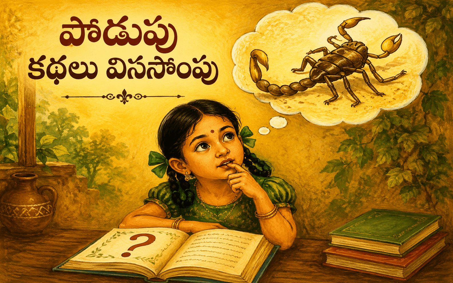 పొడుపు కథలు వినసొంపు