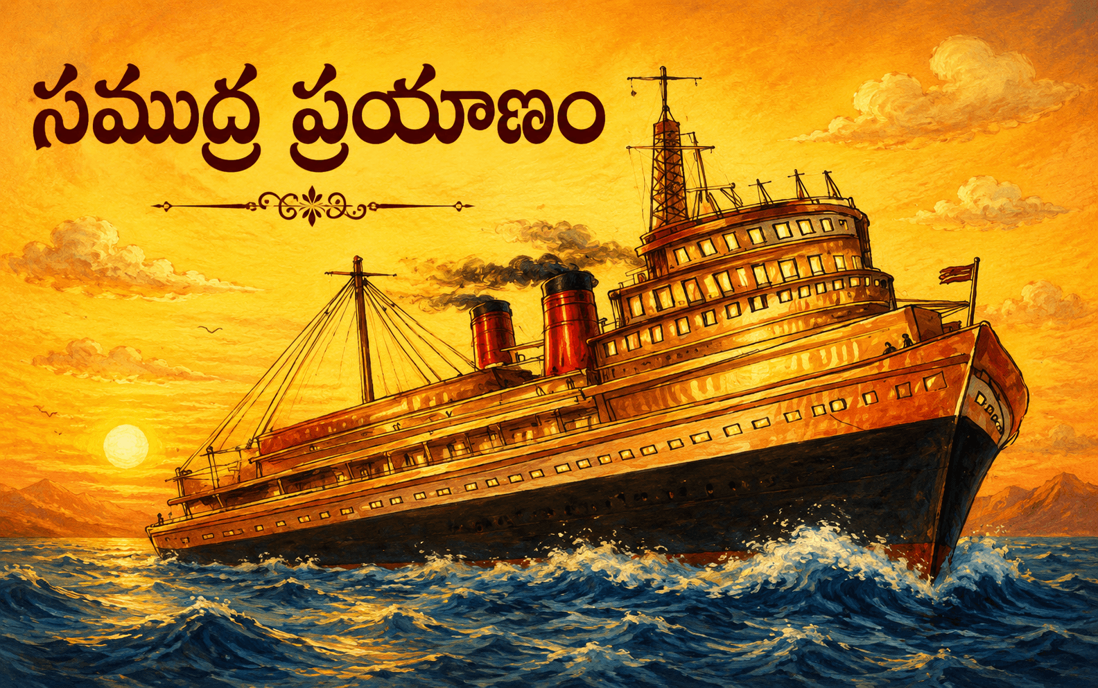 సముద్ర ప్రయాణం